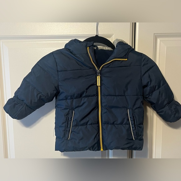 Jackets and coats- Wonder Nation Dark Blue Puffer Jacket   Size 18 months - Picture 1 of 7